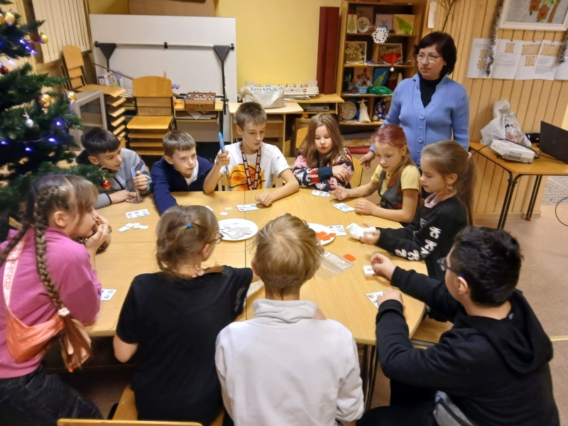 Decembra aktivitātes apkaimes brīvā laika klubā “Smaids” 