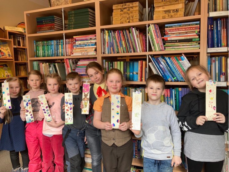 Radošā darbnīca "Grāmatzīme audzēkņiem"