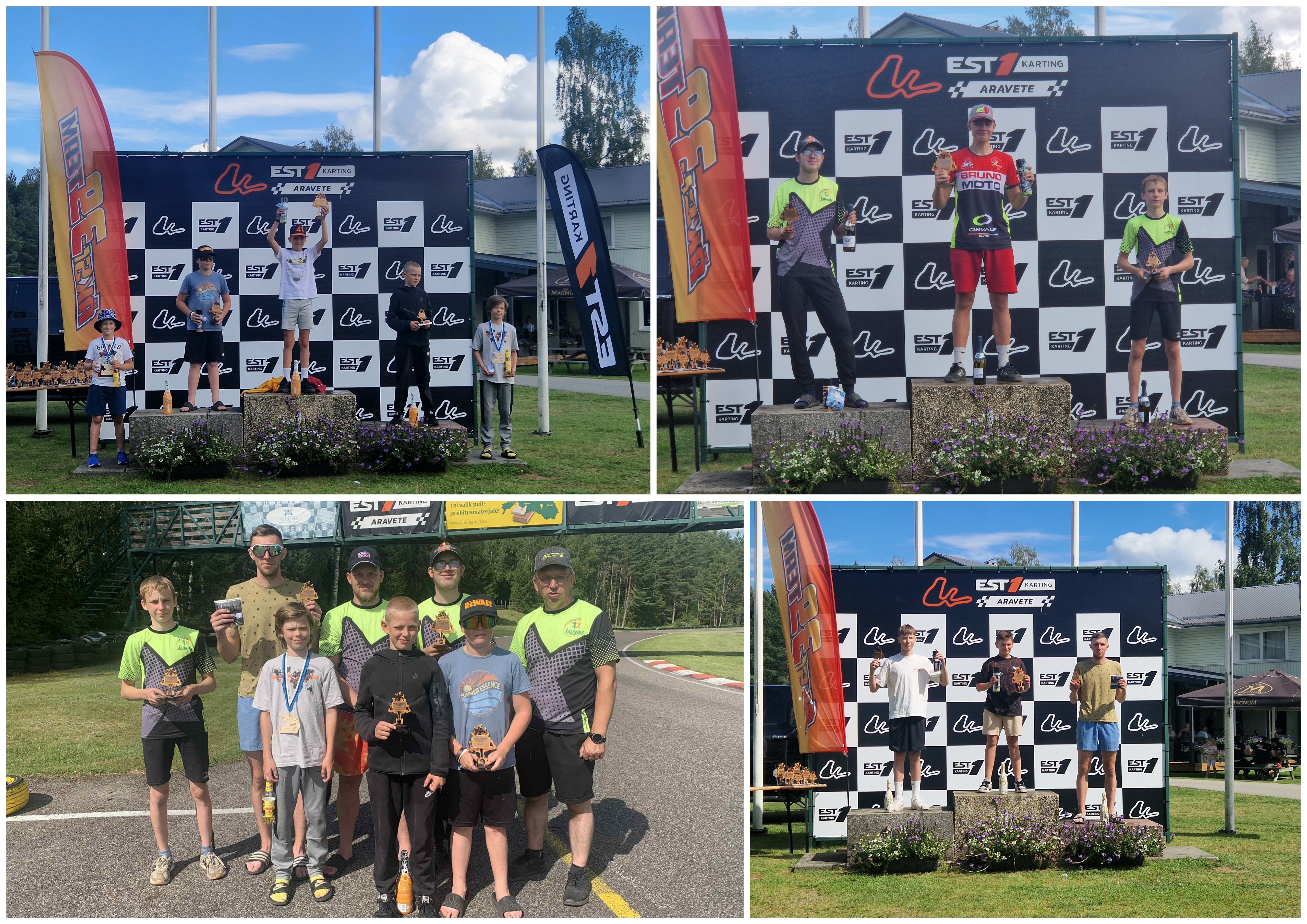 Supermoto Aravetē: Daugavpils BJC “Jaunība” ar piecām godalgotām vietām 