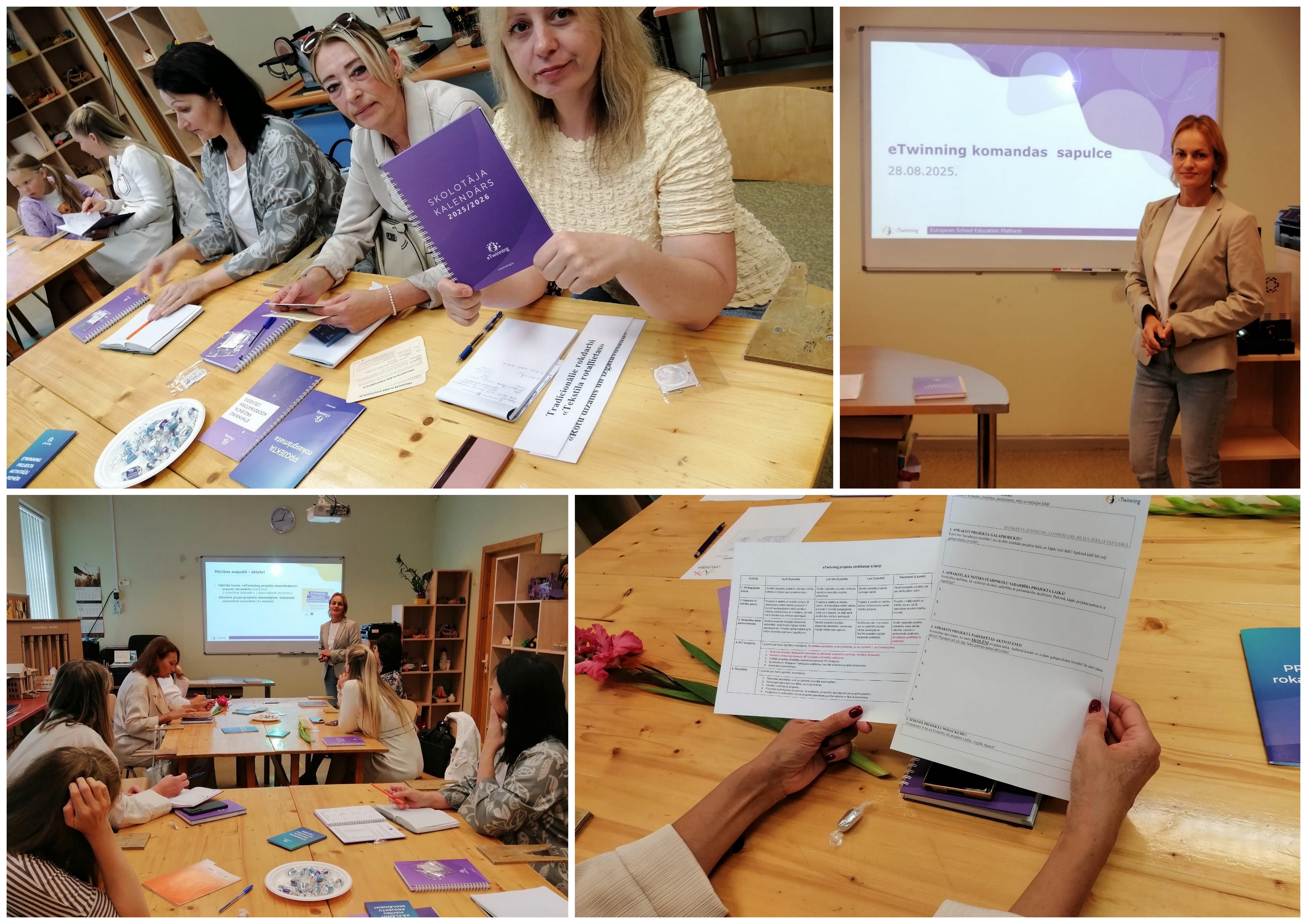  DAUGAVPILS PILSĒTAS BĒRNU UN JAUNIEŠU CENTRA "JAUNĪBA" ETWINNING KOMANDAS SAPULCE