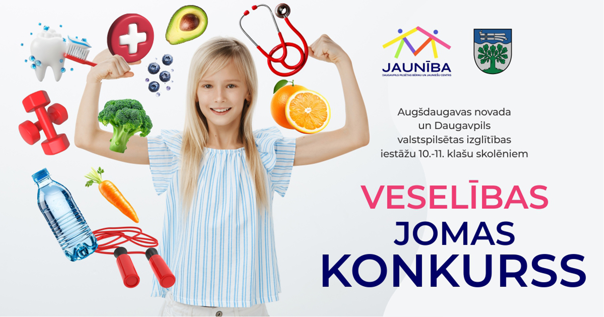 Notiks Veselības jomas konkurss 10.-11.klašu skolēniem