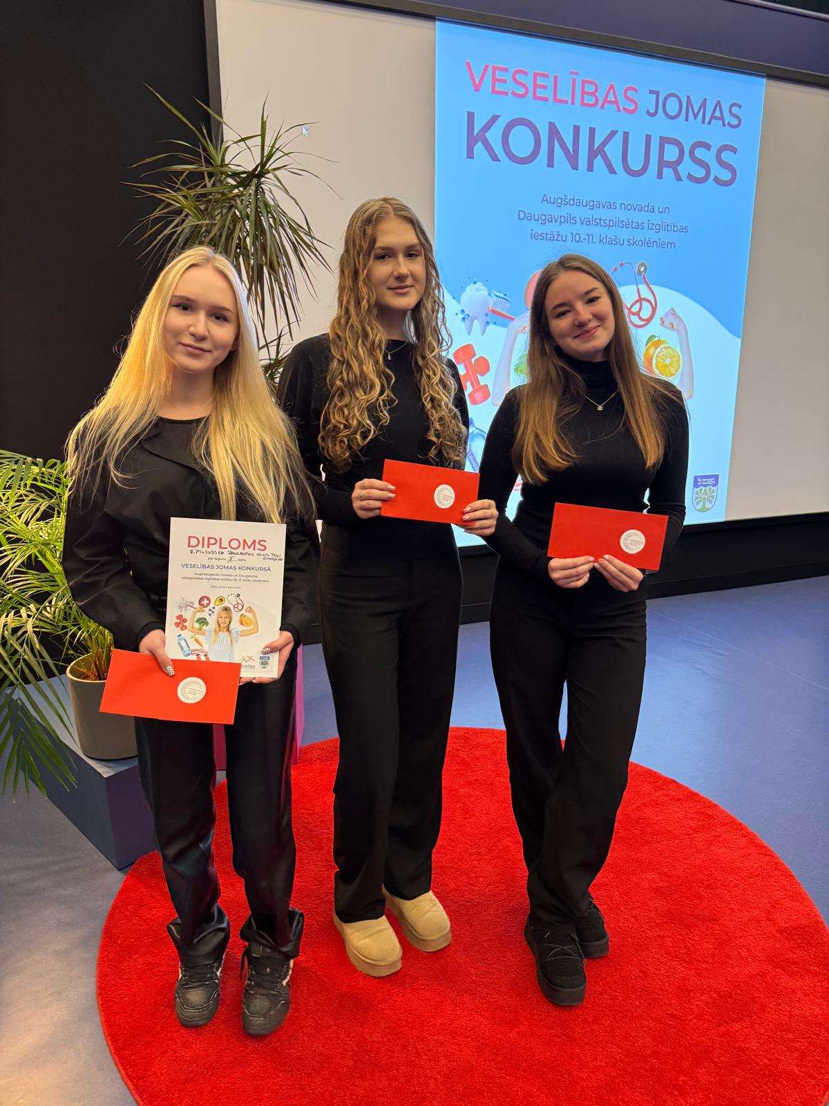 Notika Veselības jomas konkurss skolēniem