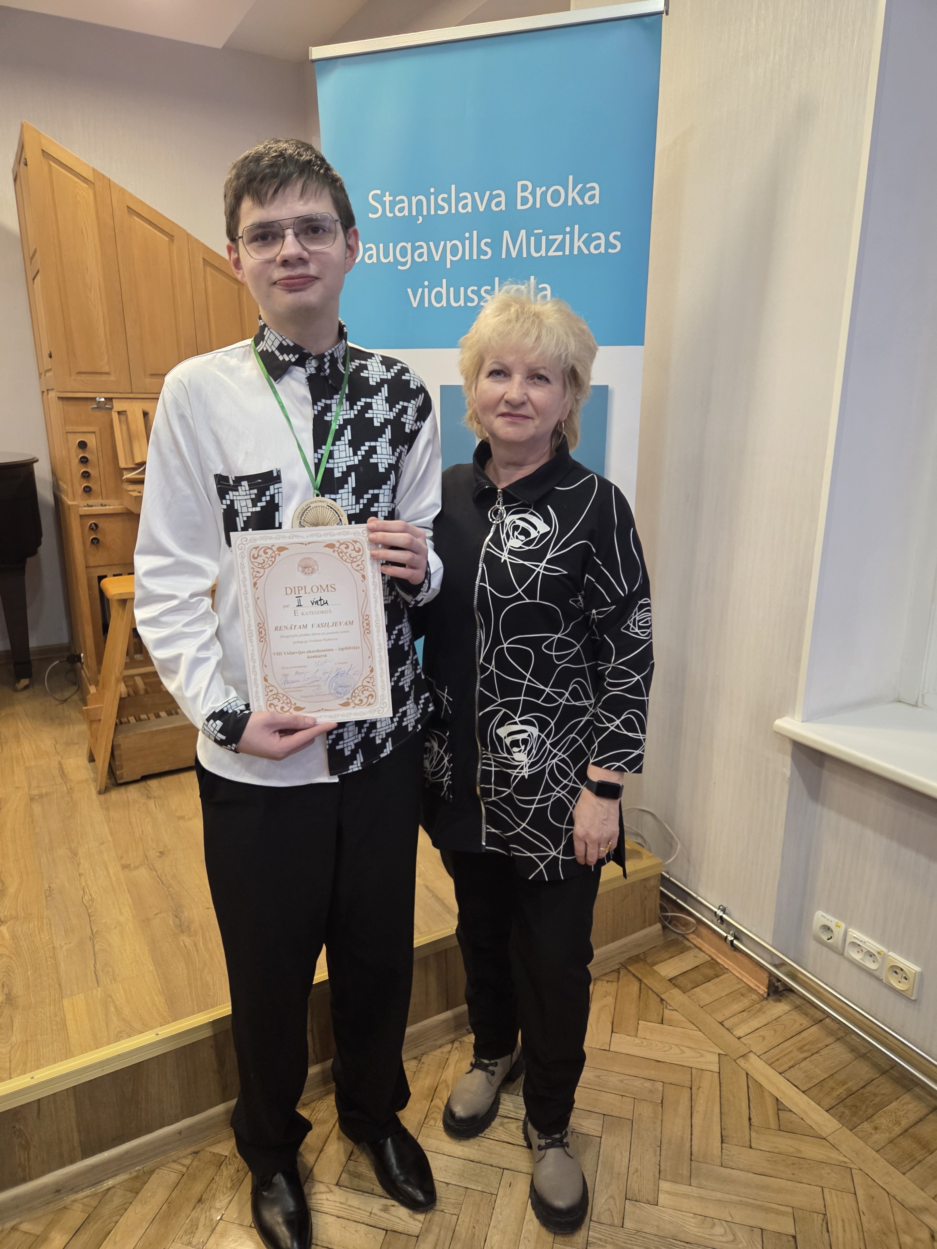 AKORDEONISTA RENĀTA VASIĻJEVA VEIKSMĪGĀ DEBIJA!