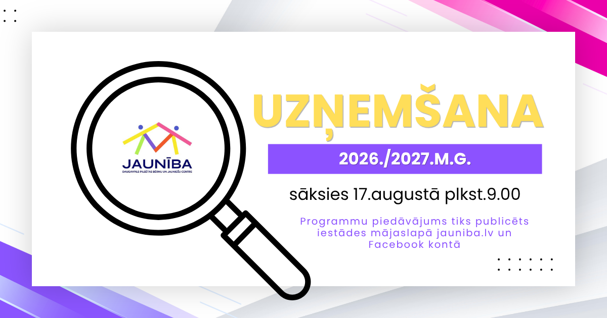 Uzņemšana 2026./2027.m.g.