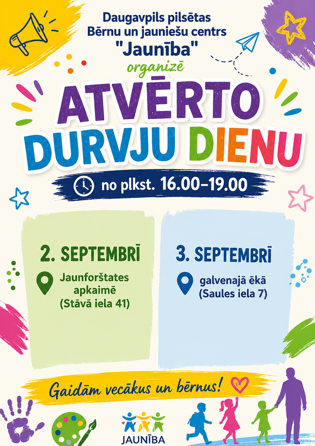 Atvērto durvju diena.
