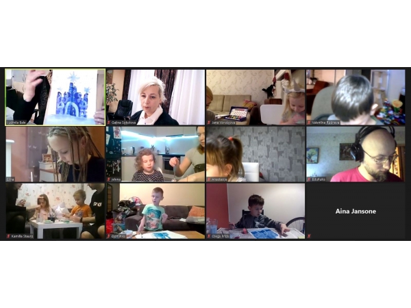 Estētikas skola ”Zelta atslēdziņa” Muzikālā audzināšana - dziedāšana, Programma “Krāsu pasaule”