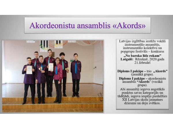 Akordeonistu ansamblis "Akords”